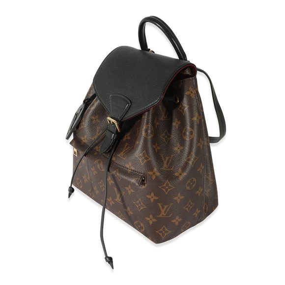 Louis Vuitton Leather Canvas Monogram Montsouris NM PM - Picture 2 of 7